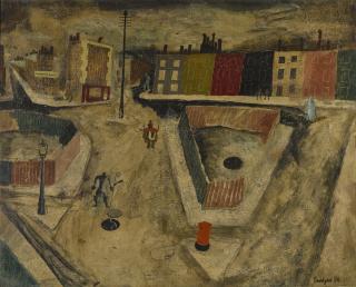 Julian Trevelyan, R.A. - London Scene