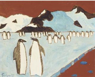 Julian Trevelyan, R.A. - Penguins