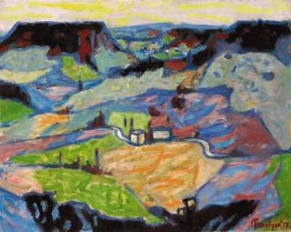 Julian Trevelyan, R.A. - Penne Du Tarn