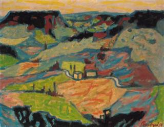 Julian Trevelyan, R.A. - Penne du Tarn