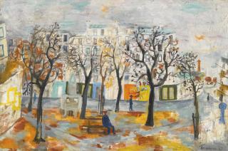 Julian Trevelyan, R.A. - Place Henri Rollet, Quinzieme Arrondissement, Paris