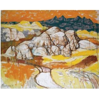 Julian Trevelyan, R.A. - Siennese Landscape