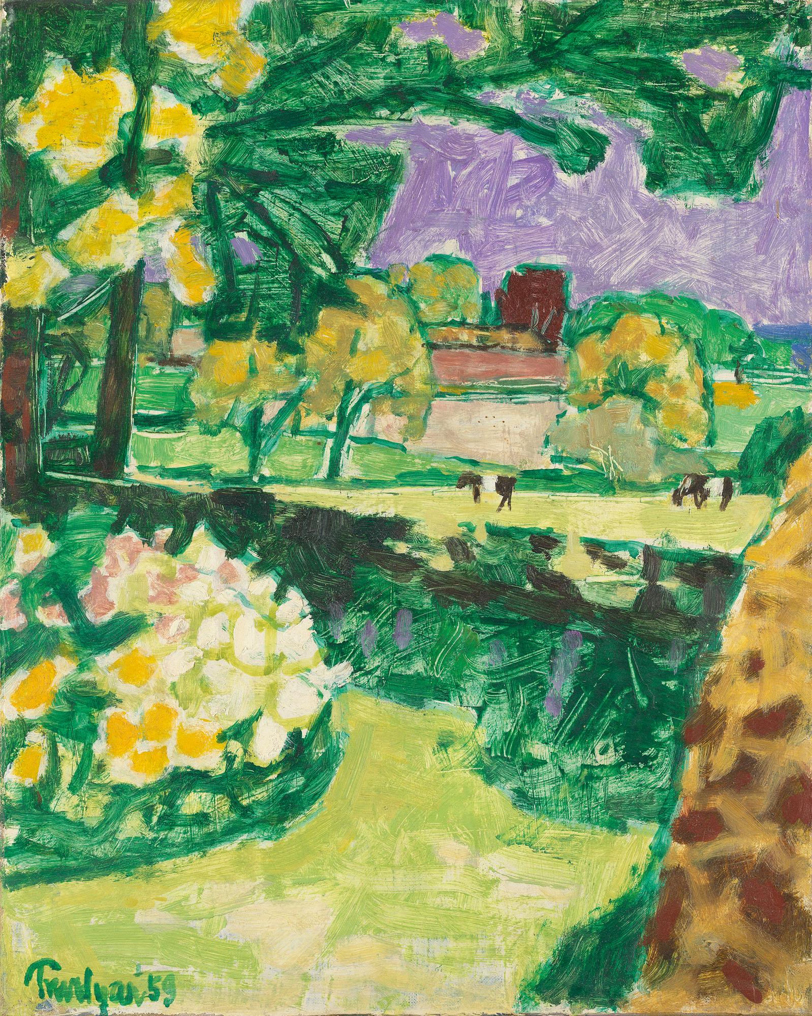 Julian Trevelyan, R.A. - Slaugham