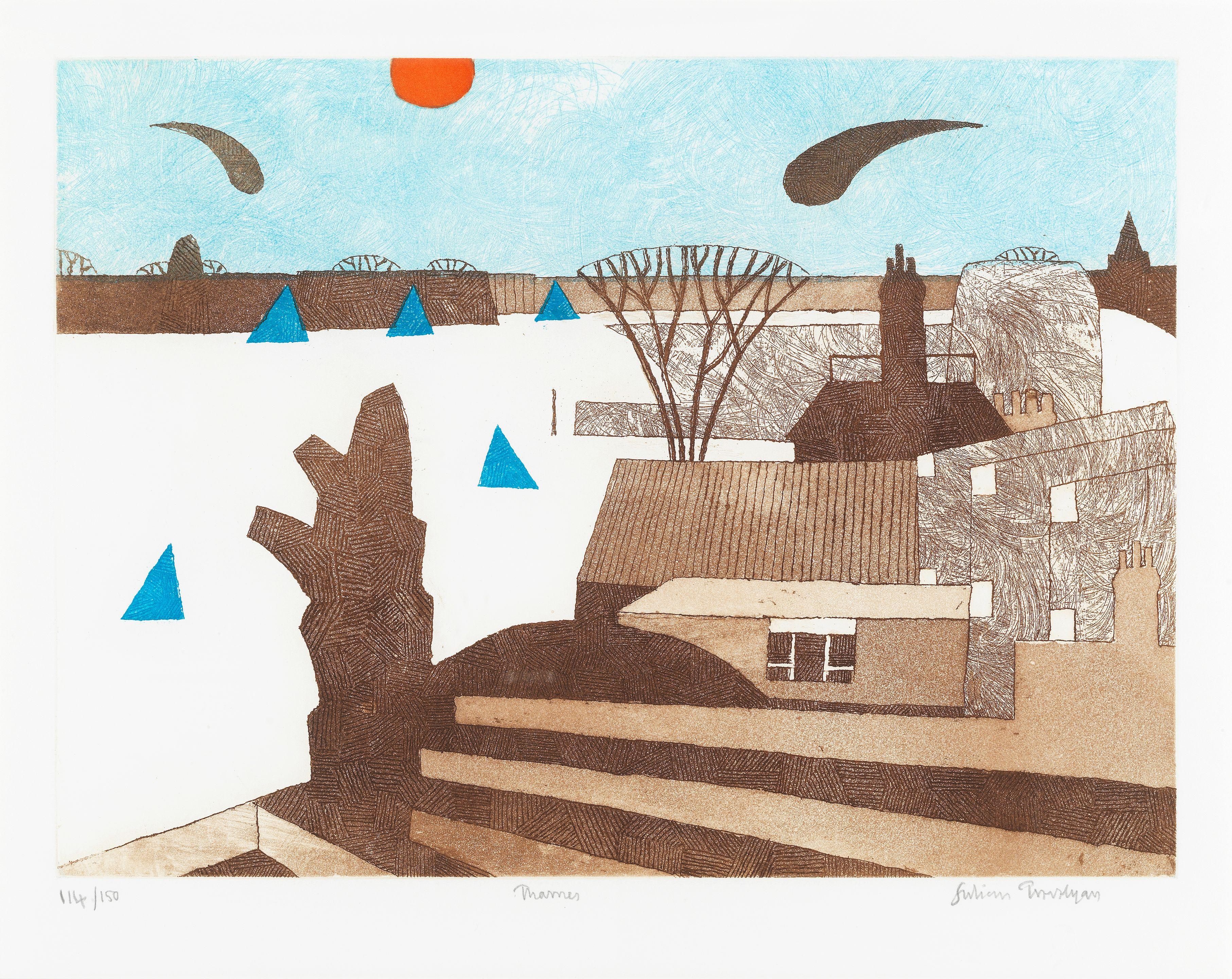 Julian Trevelyan R.A. - Thames