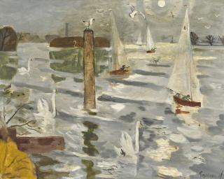 Julian Trevelyan, R.A. - The Regatta