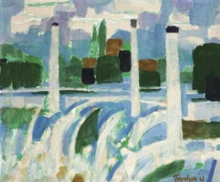 Julian Trevelyan, R.A. - The Weir