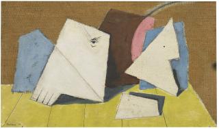 Julian Trevelyan, R.A. - Untitled (Abstract Figure With Eye)