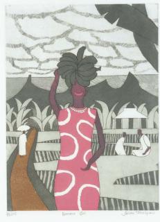 Julian Trevelyan RA - Banana Girl