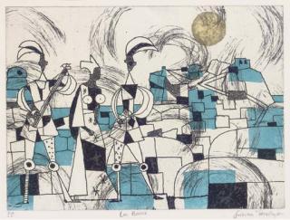 Julian Trevelyan RA - Les Baux