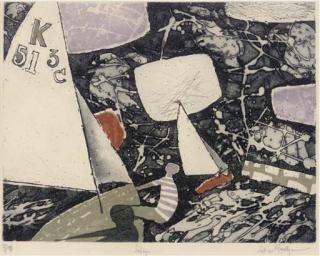 Julian Trevelyan - Sailing