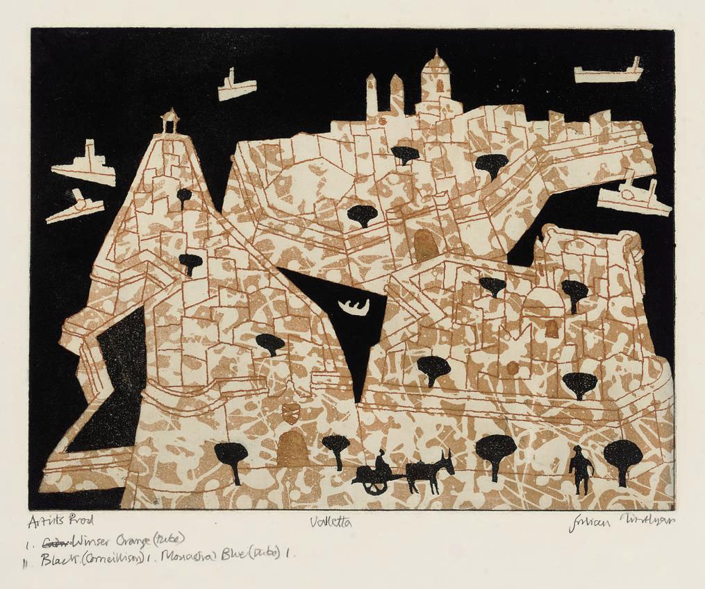 Julian Trevelyan - Second Malta Suite (Turner 236-241)