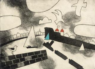 Julian Trevelyan - The Tug