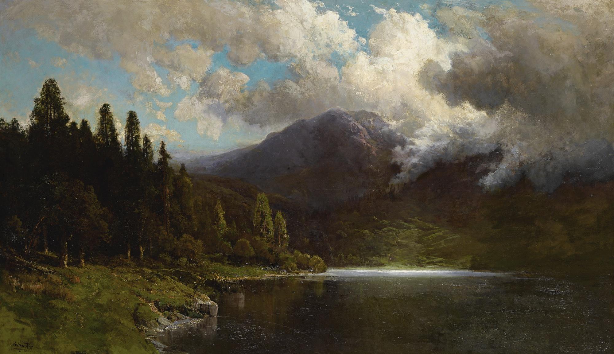 Julian Walbridge Rix - Green Mountains, Vermont