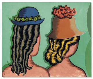 Julie Curtiss - Two Women, Two Hats