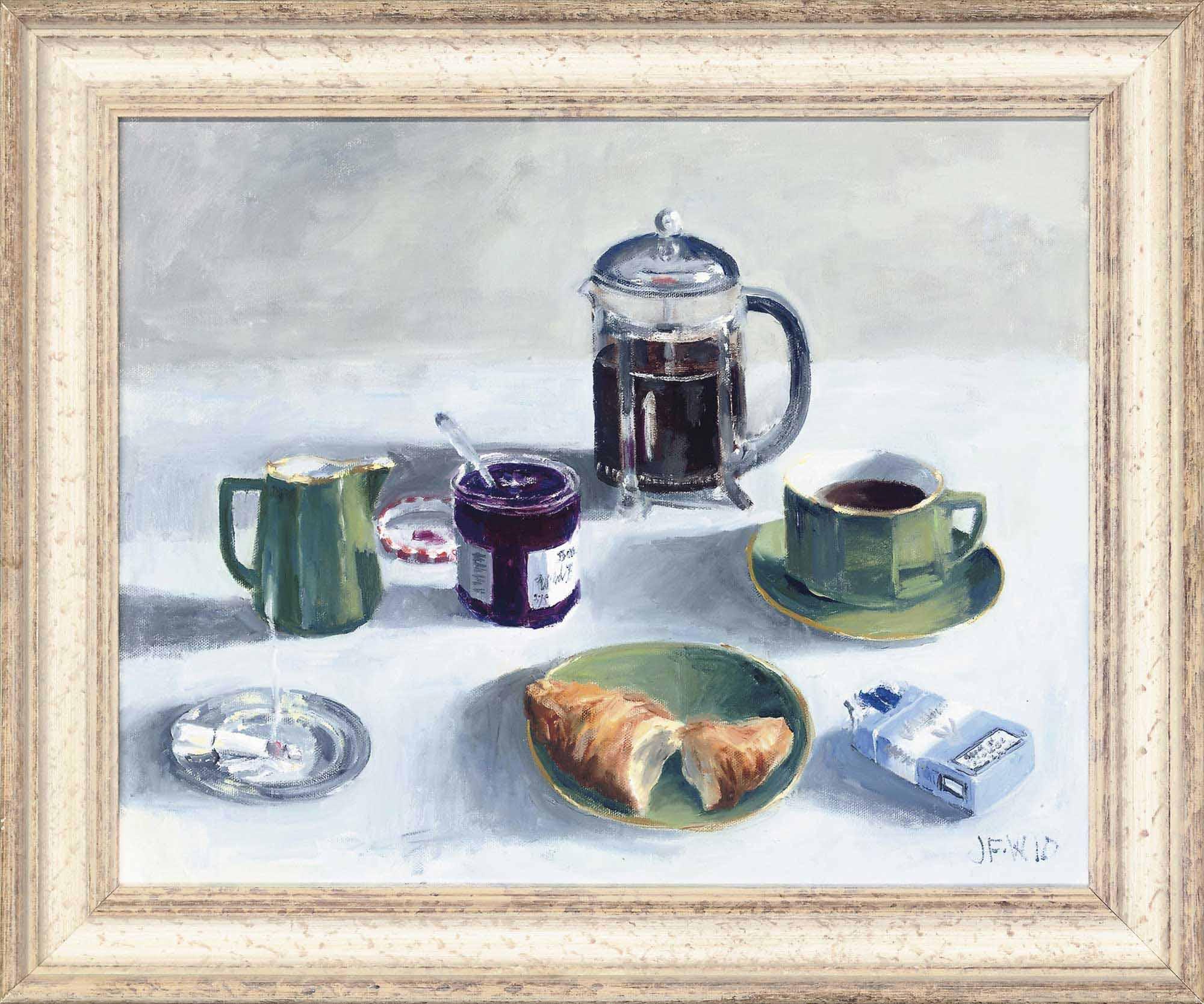 Julie Fleming-Williams - Breakfast in Paris