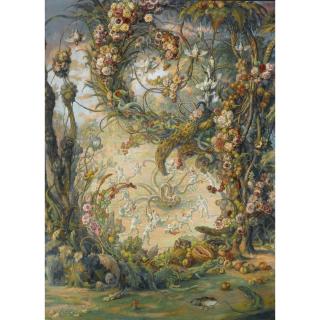 Julie Heffernan - Self Portrait As Arms And The Men