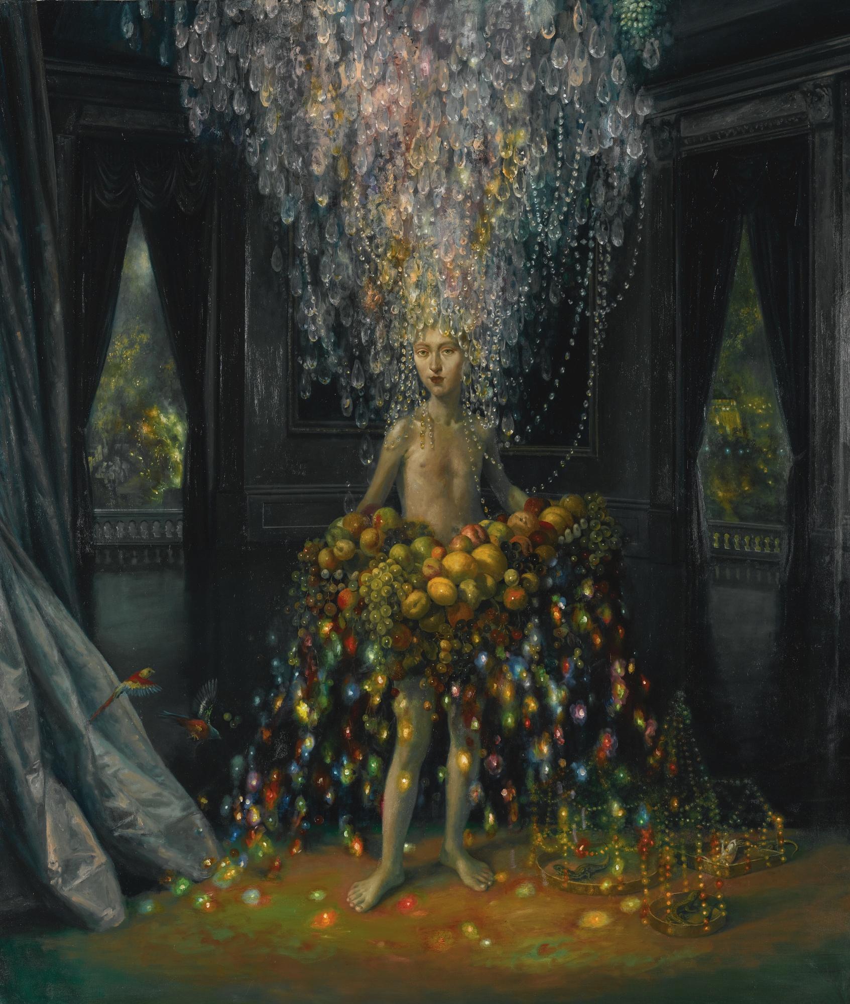 Julie Heffernan - Self Portrait As Gorgeous Tumor