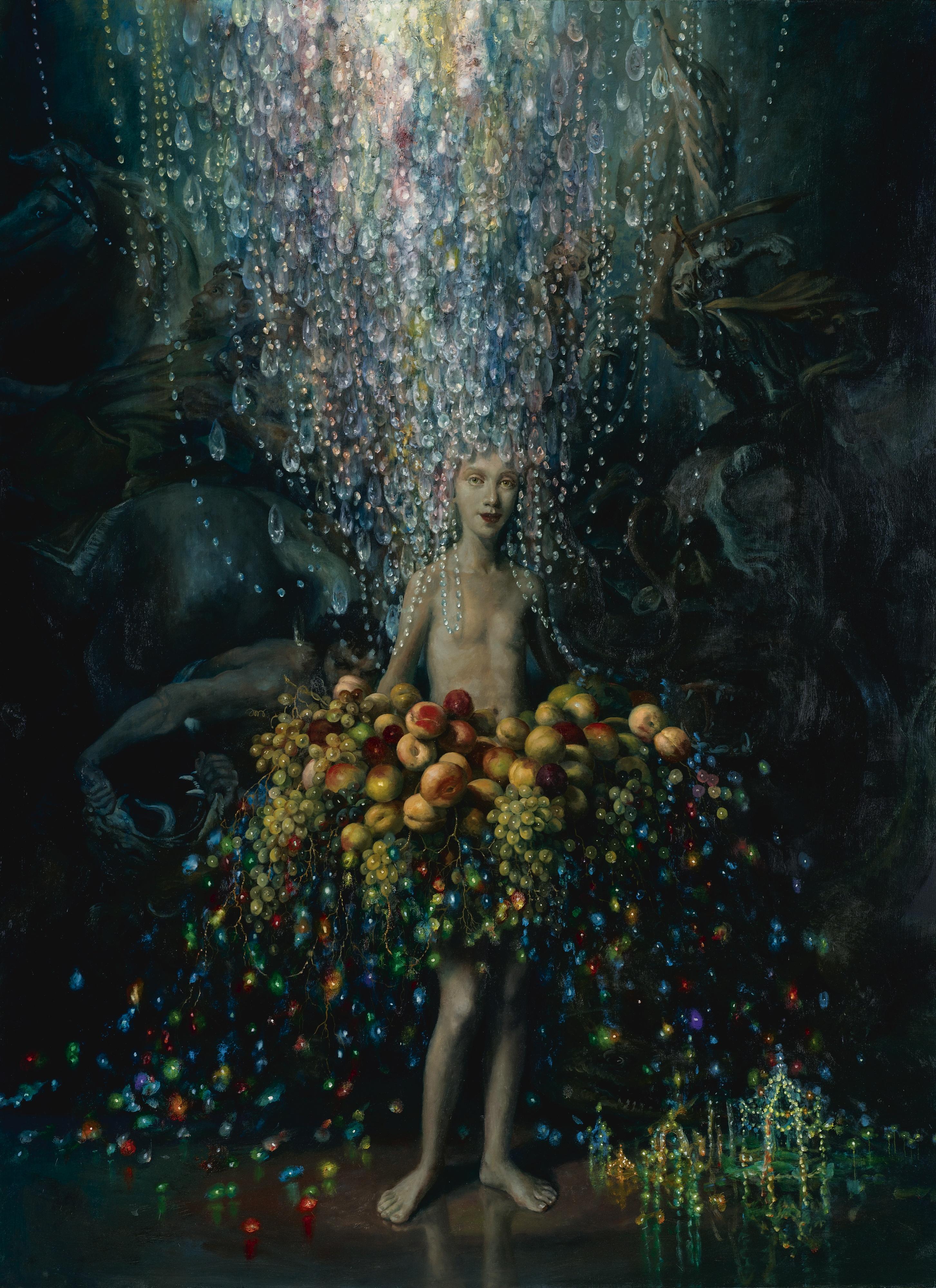 Julie Heffernan - Self Portrait As Gorgeous Tumor