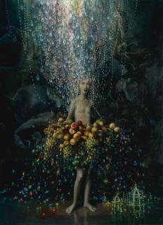 Julie Heffernan - Self Portrait As Gorgeous Tumor