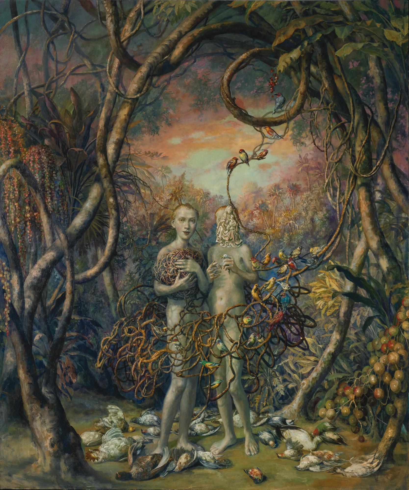 Julie Heffernan - Self-Portrait As Tangled Nest