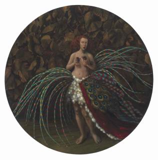 Julie Heffernan - Self-Portrait Infanta Maria Teresa Playing Madame de Sade II