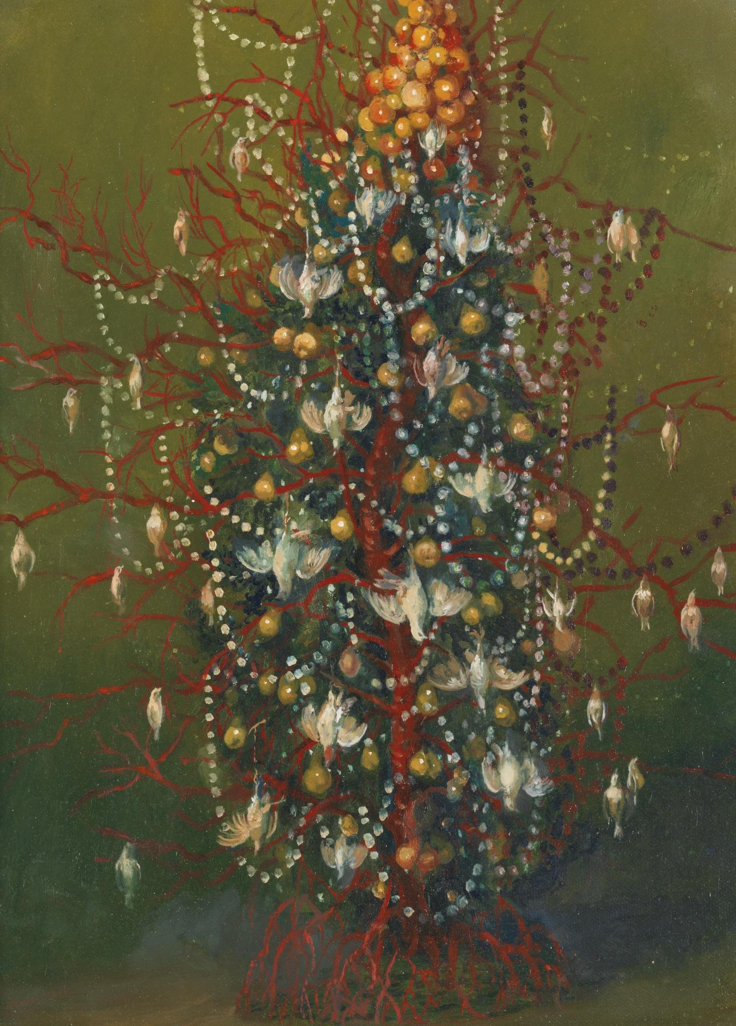 Julie Heffernan - Study For Self Portrait As Ornament