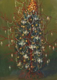 Julie Heffernan - Study For Self Portrait As Ornament