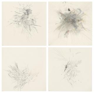 Julie Mehretu - Quartet B (Okemos Drawings)