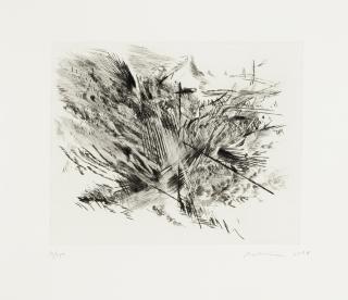 Julie Mehretu - Untitled 1 (Amulets), from Artists for Obama