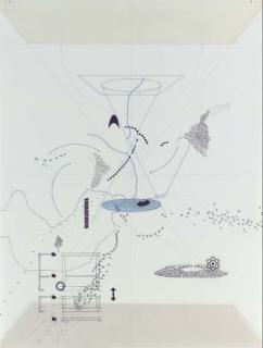 Julie Mehretu - Untitled (Bomb)