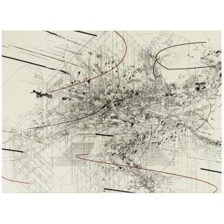 Julie Mehretu - Untitled (Dervish)