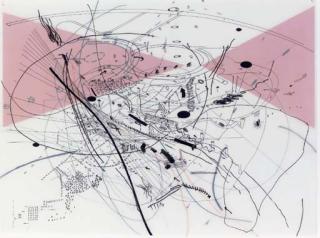 Julie Mehretu - Untitled (Skybox)