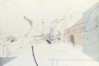 Julie Mehretu - White Plane