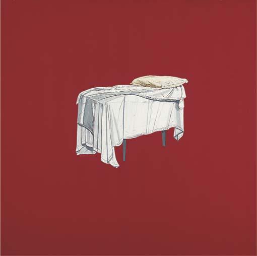 Julie Roberts - Table (red, yellow pillow)