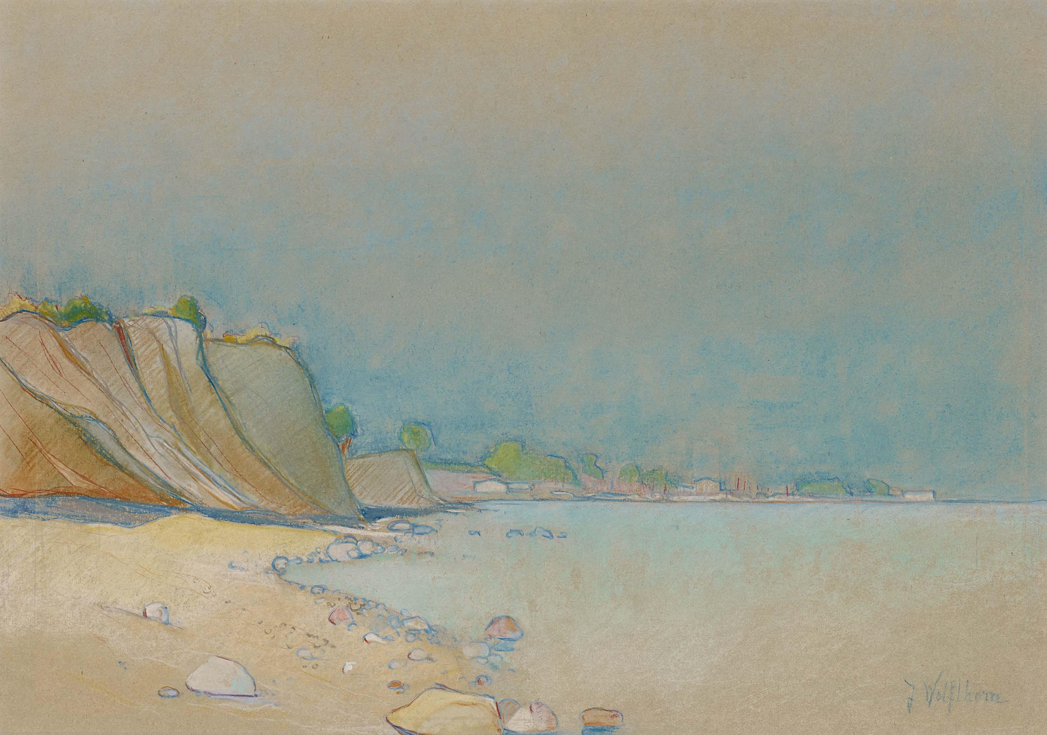 Julie Wolfthorn - Steilküste Hiddensee.