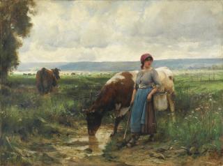 Julien Dupré - French la Gardeuse De Vaches