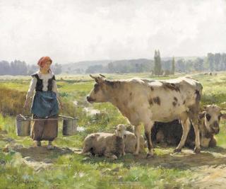 Julien Dupre - La Laitière (The milkmaid)