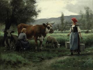 Julien Dupré - Ricolle du lait en poture: Milking Time