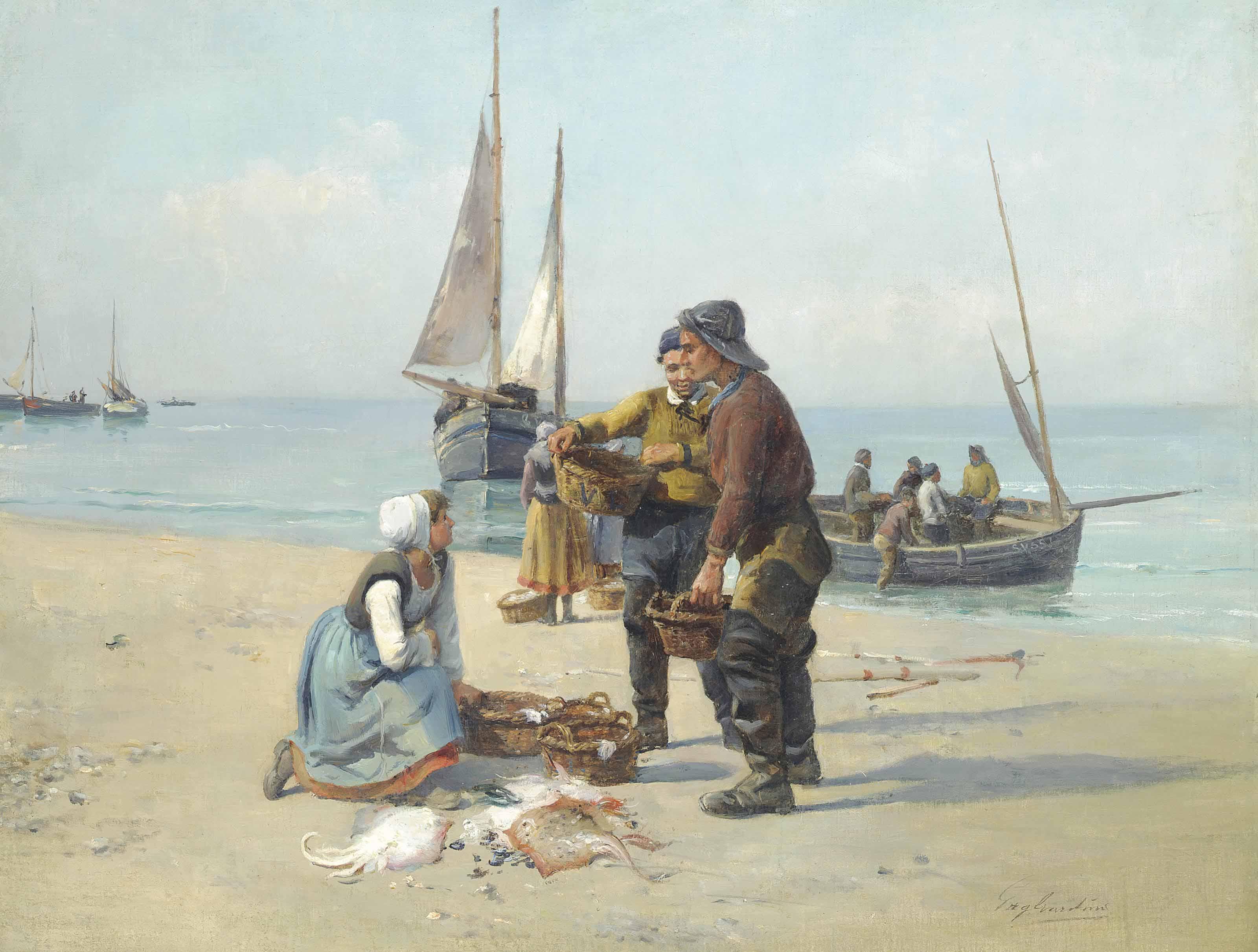 Julien Gustave Gagliardini - Sorting The Catch