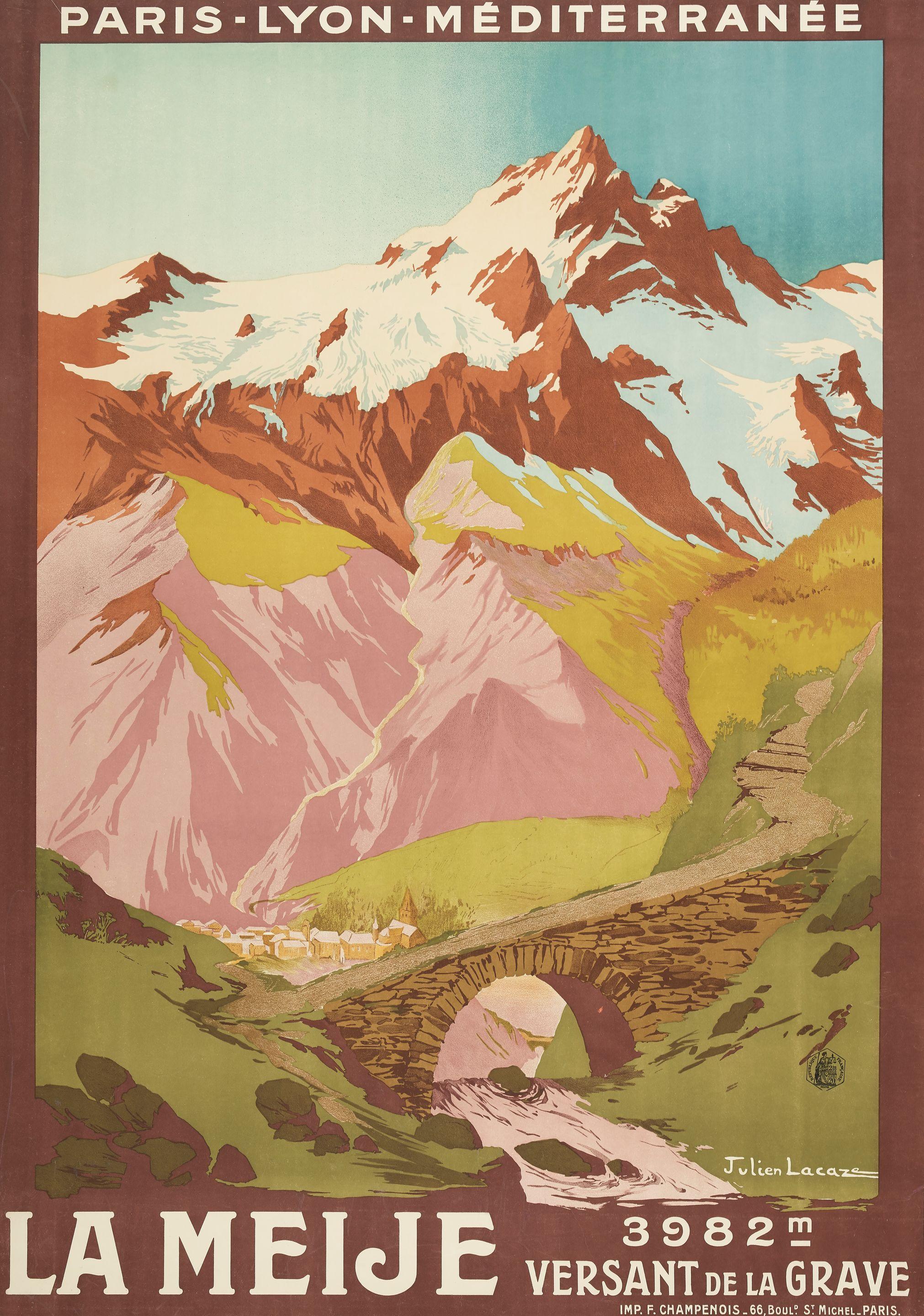 Julien Lacaze - La Meije. Plm