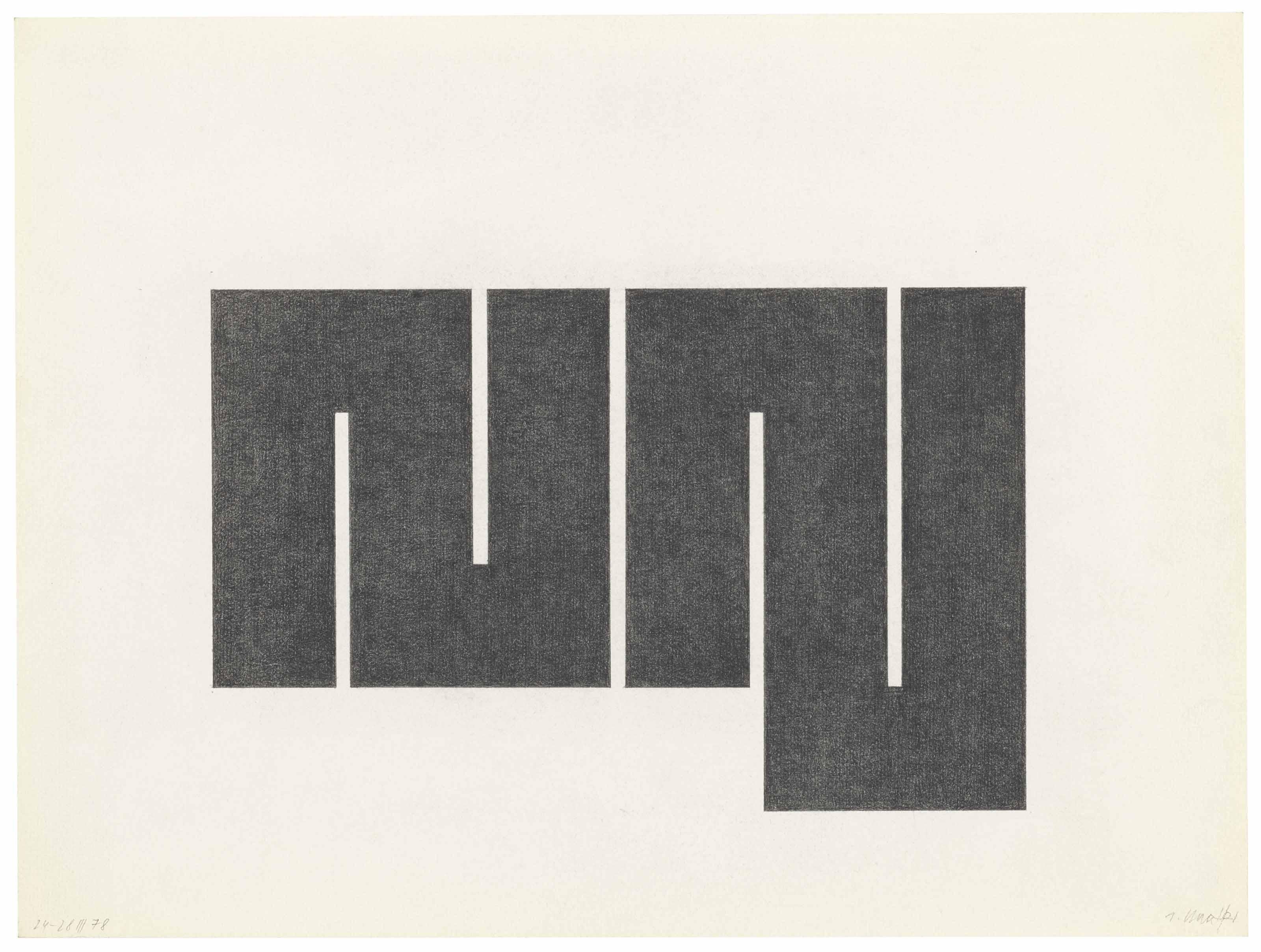 Julije Knifer - 24-28. III 78