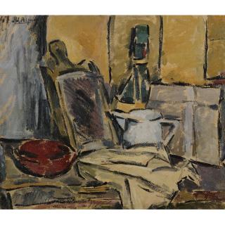 Julio Alpuy - Bodegón Con Olla Roja