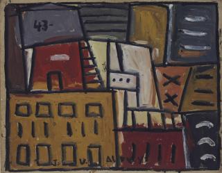 Julio Alpuy - Chimneys (Montevideo Cityscape)