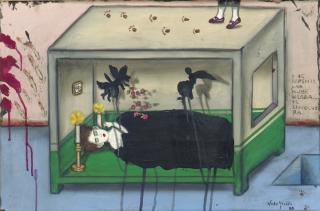 Julio Galán - Niño Fingiéndose Muerto