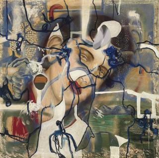 Julio Galán - Tres bocas