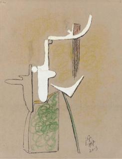 Julio Gonzales - Femme Aux Longs Cheveaux (No. 3)