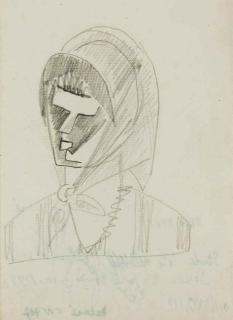 Julio Gonzalez - Etude pour la \'Tête de Montserrat No. 1\'