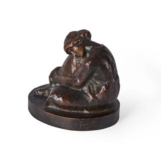 Julio González - Femme assise penchée