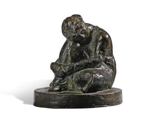 Julio González - Femme Assise Penchée