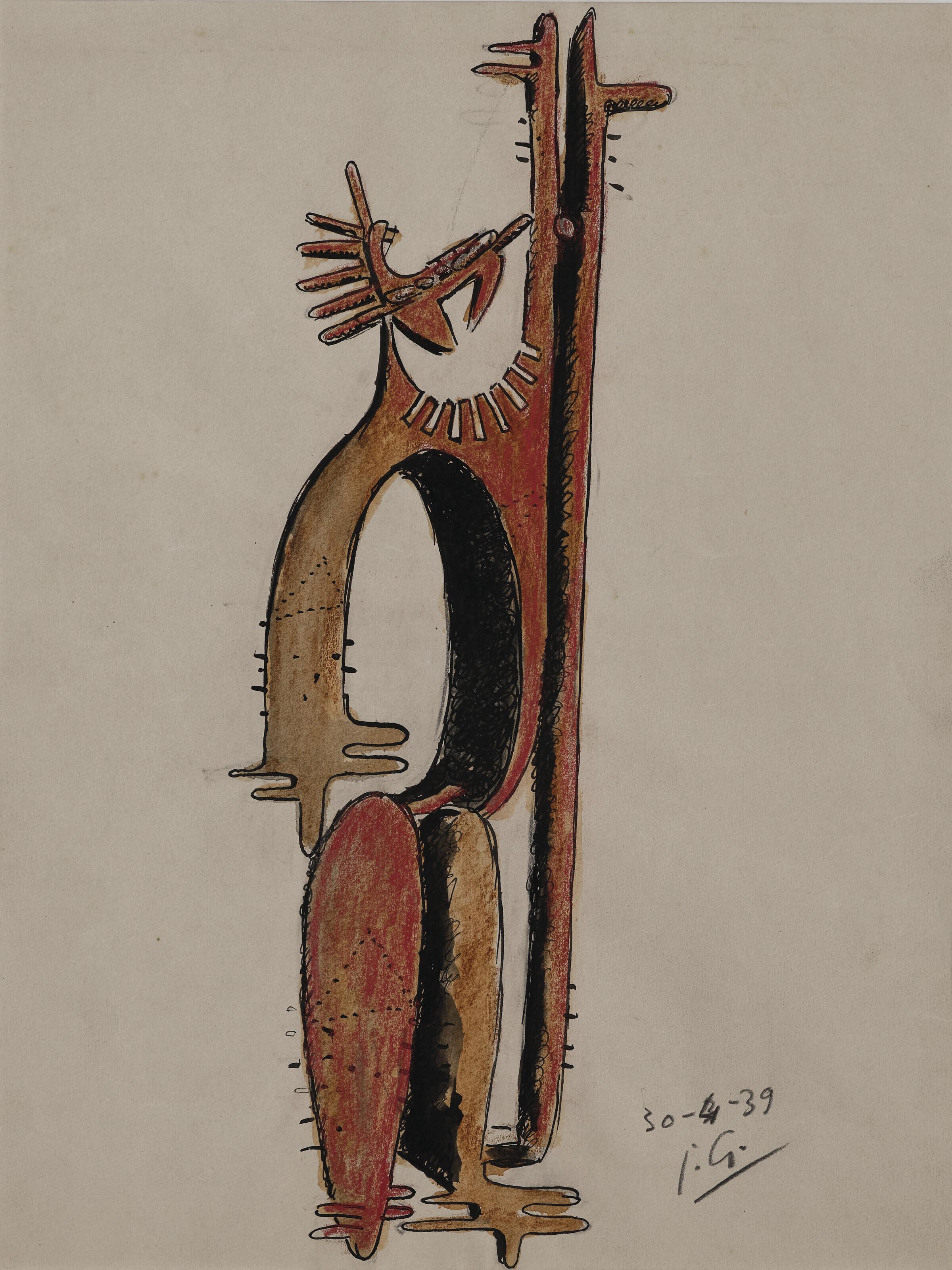 Julio González - Homme Cactus